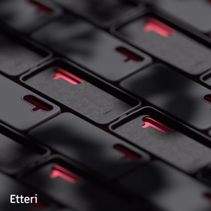 Etteri silikona viedtālruņa apvalks Samsung Galaxy S24 Plus melns