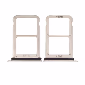 SIM Holder Saderīgs ar Huawei P20 SIM card holder / Rozā Zeltains /