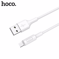 USB kabelis Hoco X25 microUSB 1.0m balts