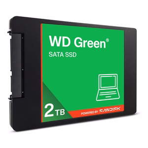 WD zaļš 2.5" 2TB SATA III SSD WDS200T5G0A