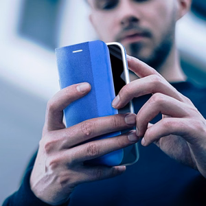 Flip case for Huawei P30 LITE Sensitive Book blue