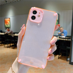 Armor Glitter Case for Iphone 12 Pro pink