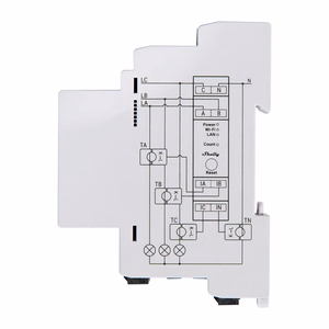 Shelly PRO 3EM 120A 3 fāzu WiFi/Bluetooth/Matter elektroenerģijas skaitītājs