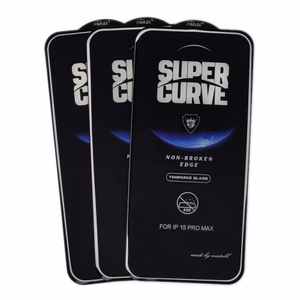 Ekrāna aizsargs "Super Curve 5D" Apple iPhone 17 Pro Max (Bulk)