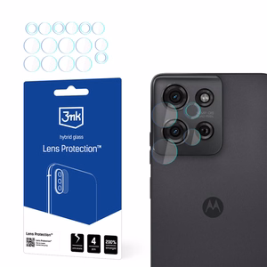 Hibrīdais stikls kameras lēcām 3mk Lens Protection Motorola Moto G75