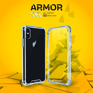 ROAR viedtālruņa apvalks ARMOR JELLY PIEMĒROTS iPhone 17 Pro - caurspīdīgs