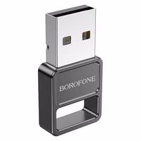 Bluetooth adapteris Borofone DH8 Bluetooth 5.1 melns