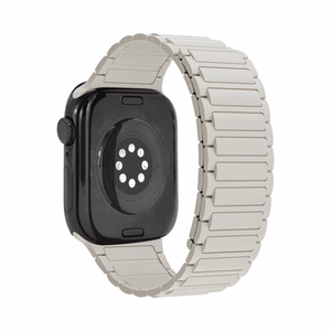 Mobilize silikona pulksteņa siksniņa - magnētiska - Apple 38/40/41mm - Starlight