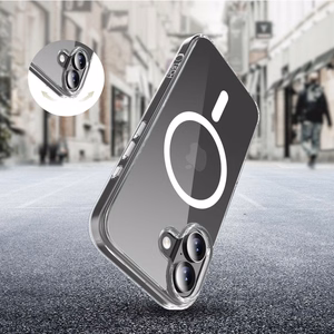 Tech-Protect Flexair Hybrid CC MagSafe maciņš iPhone 17 caurspīdīgs