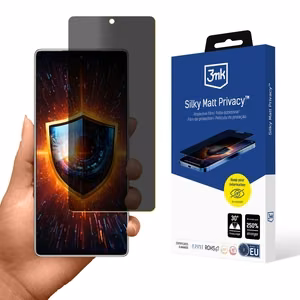 3mk Silky Matt Privacy – privātuma ekrāna aizsargs modelim Infinix Note 40