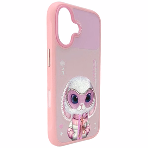 Nimmy Cool&Cute 2.0 truša viedtālruņa apvalks iPhone 17 - rozā