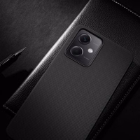 Nillkin teksturēts viedtālruņa apvalks Xiaomi Redmi Note 12 5G / Poco X5 5G pastiprināts neilona pārsegs melns