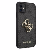 Guess GUHCN614GMGGR iPhone 11 6,1"/ Xr pelēks/pelēks hardcase 4G Big Metal Logo