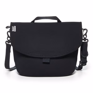 BUILT Bike Messenger insulated lunch bag with bicycle attachment, black