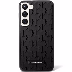 Karl Lagerfeld KLHCS23MRUPKLPK S23+ S916 cietais apvalks melns/melns 3D Monogram