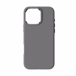 Maciņš priekš iPhone 16 PRO MAX Forcell F-Protect Frame Premium saderīgs ar Magsafe pelēks