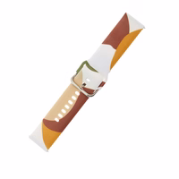 Moro pulksteņa siksna Samsung Galaxy Watch 45 / 46 / 47 mm no silikona - modelis 4