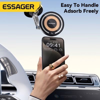 Automašīnas turētājs Essager "Stand" melns (magnētisks / lipīgs paliktnis)