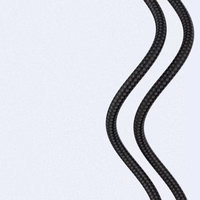 Dudao USB Type C - Lightning ātrās uzlādes PD 20W 1m kabelis melns (L7MaxL)