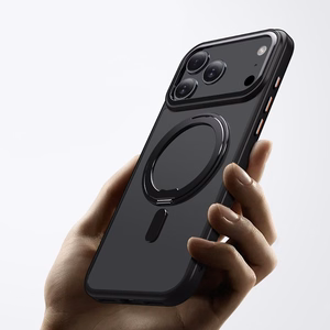 Tech-Protect MagRing Magnētiskais viedtālruņa apvalks iPhone 17 Pro - Matēts melns