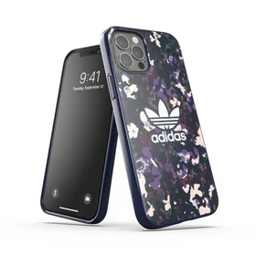 Adidas OR SnapCase Grafiskais apvalks iPhone 12 Pro / iPhone 12 - ceriņkrāsa