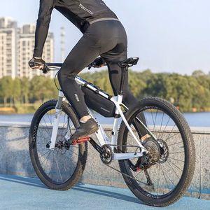 Rockbros AS-043 Velcro velosipēda soma, 3l - melna