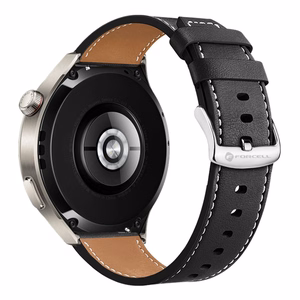 Strap to Samsung Galaxy Watch Forcell F-Design FS21 holes eco-friendly leather 22 mm black