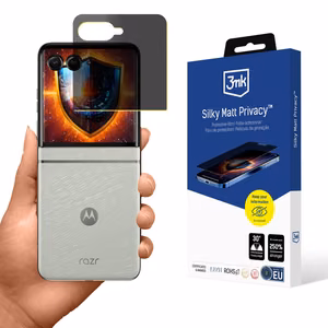 3mk Silky Matt Privacy – privātuma ekrāna aizsargs modelim Motorola Razr 60