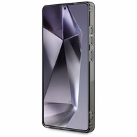 Guess Kristāli Drukāts Klasiskais Logotips Magnētiskais Samsung Galaxy S25 Ultra viedtālruņa apvalks melna