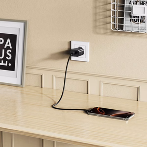 Tech-Protect NC20W USB-C 1 porta PD20W sienas lādētājs – melns