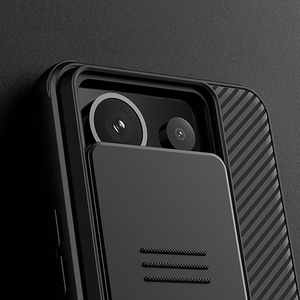 Nillkin CamShield Pro maciņš Xiaomi Redmi Note 13 Pro 5G / Poco X6 5G, melns