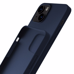 3mk Silikona apvalks iPhone 15 - tumši zils
