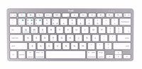 Trust Basic IS Wireless Keyboard sudraba (24651)