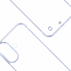 3mk Just20g caurspīdīgs viedtālruņa apvalks Apple iPhone 16 Plus - caurspīdīgs