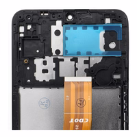 OG LCD displejs priekš SAMSUNG A12 A125F/U/W/M OEM ar rāmi