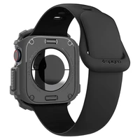 Spigen Rugged Armor apvalks Apple Watch 10 46mm pulkstenim - pelēks