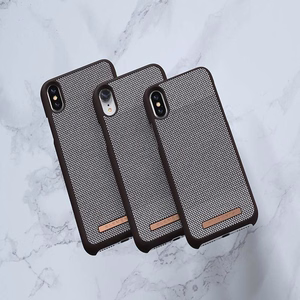 Nordic Elements Saeson Idun Pattern 1 vāciņš ierīcei iPhone XS Max, tumši brūns