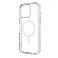 Uniq Combat iPhone 16 Pro 6.3" Magnētiskais uzlādes viedtālruņa apvalks balts/spīdīgs balts