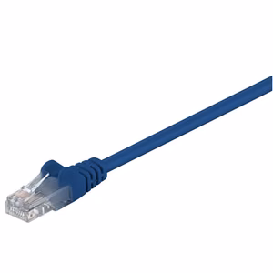 Goobay CAT 5e patch cable, U/UTP 68345 Blue RJ45 male (8P8C) RJ45 male (8P8C)