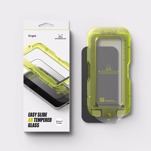 Ringke Easy Slide aizsargstikls iPhone 17 Pro Max tālrunim ar aizsargstiklu pret atspīdumiem