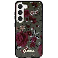 Guess GUHCS23MHCFWSA S23+ S916 zaļš/kaki cietais apvalks Flower Collection