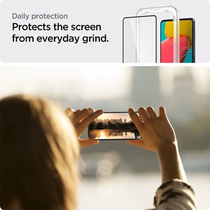 Spigen ALM Glass FC закалённое стекло для Samsung Galaxy M53 5G - чёрный