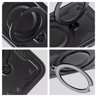 Viedtālruņa apvalks FROST ARMOR paredzēts IPHONE 16 Plus melns