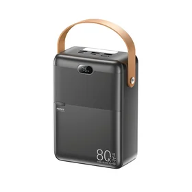Ārējā baterija Power Bank Remax RPP-118 22.5W 80000mAh melna