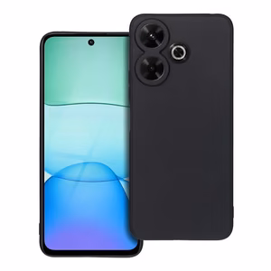 Matēts viedtālruņa apvalks XIAOMI Redmi 13X melns