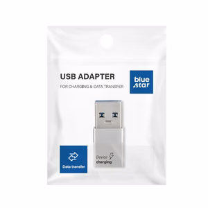 Adapteris Type C to USB A 3.0 Blue Star - balts