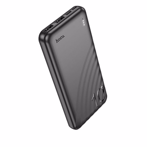 HOCO portatīvais lādētājs 10000 mAh 2A J123 melns