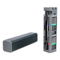 Servisa skrūvgriežu komplekts, 30 vienā ar alumīnija uzgaļiem