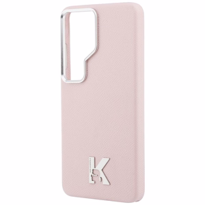 Maciņš Karl Lagerfeld K Metal Logo MagSafe Samsung Galaxy S26 Ultra rozā