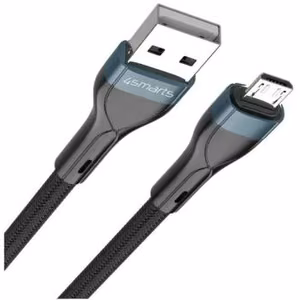 USB-A uz Micro kabelis PremiumCord 10W 1 m, melns